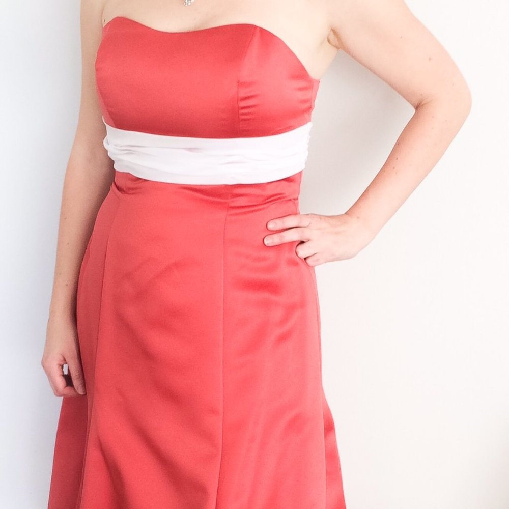 Alfred Angelo  cocktail dress- colour Spice,  Size 8